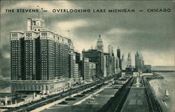 The Stevens, Chicago Postcard