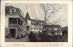 The Manor House Ste. Agathe des Monts, QC Canada Quebec Postcard Postcard