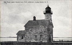 Old Field Light House Postcard