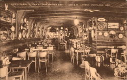 Ship's Cabin - "Dan & Louis Oyster Bar" - 208 S.W. Ankeny Portland, OR Postcard Postcard