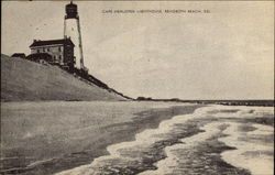 Cape Henlopen Lighthouse, Rehoboth Beach, Del Postcard