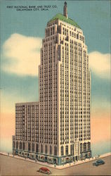 First National Bank and Trust Co Oklahoma City, OK Postcard Postcard