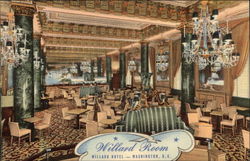 The Willar Room, Cocktail Lounge Washington, DC Washington DC Postcard Postcard