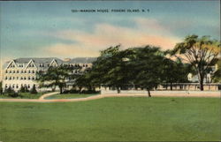 Mansion House, Fishers Island, N.Y New York Postcard Postcard