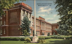 Montclair High School New Jersey Postcard Postcard