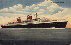 S.S. United States Postcard