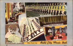 Radio City Music Hall New York, NY Postcard Postcard