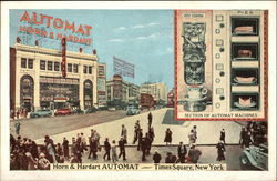 Horn & Hardart Automat - Times Square New York, NY Postcard Postcard