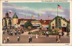 "Old Heidelberg", Chicago World's Fair Illinois Postcard Postcard