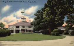 Augusta National Golf Club House Georgia Postcard Postcard