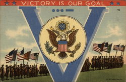 Victory Is Our Goal Postcard