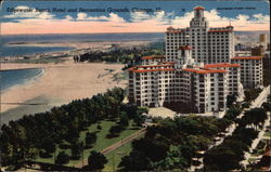 Edgewater Beach Hotel and Recreation Grounds Chicago, IL Postcard Postcard