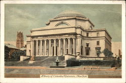 Library of Columbia University New York, NY Postcard Postcard