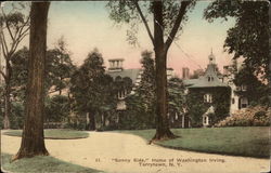 Sunny Side - Home of Washington Irving Tarrytown, NY Postcard Postcard