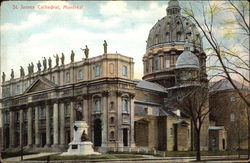 St. James Cathedral Montreal, QC Canada Quebec Postcard Postcard