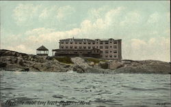 Edgecliffe Hotel, Long Beach Gloucester, MA Postcard Postcard