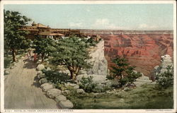 Hotel El Tovar Grand Canyon National Park Postcard Postcard