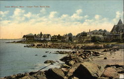 Juniper Point, North Side, Salem Willows Postcard