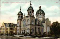 St. Thomas Aquinis Church Cleveland, OH Postcard Postcard