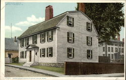 Ward-Crowninsheild House Salem, MA Postcard Postcard