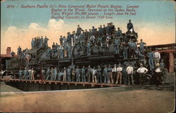 Southern Pacific Co.'s New Compound Mallet Freight Engine Postcard