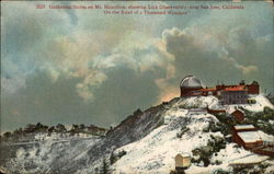 Gathering Storm on Mt. Hamilton San Jose, CA Postcard Postcard