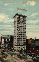 Firemen's Insurance Building Newark, NJ Postcard Postcard