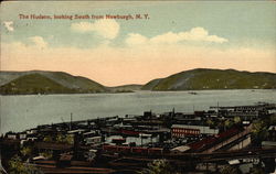 The Hudson, looking South from Newburgh New York Postcard Postcard