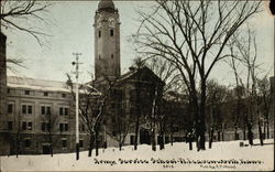 Army Service School Fort Leavenworth, KS Postcard Postcard