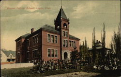 Benson District School Logan, UT Postcard Postcard