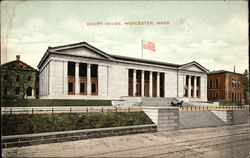 Court House, Worcester, Mass Postcard