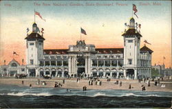 The New Nautical Garden, State Boulevard Postcard