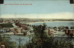 View of Revere & Beach, from Beachmont Hill Postcard