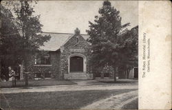 The Fobes Memorial Library Postcard