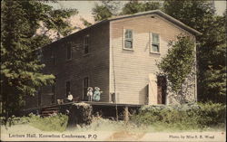 Lecture Hall Knowlton Conference, PQ Canada Quebec Postcard Postcard