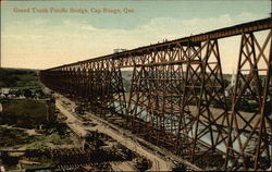 Grand Trunk Pacific Bridge Cap Rouge, Canada Misc. Canada Postcard Postcard