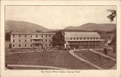 The Potton White Sulphur Springs Hotel Postcard