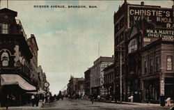 Rosser Avenue Postcard