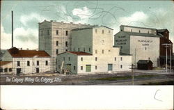 The Calgary Milling Co Alberta Canada Postcard Postcard