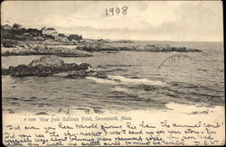 View from Galloups Point Postcard