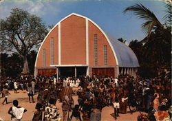 St. Cecile Cotonou, Benin Africa Postcard Postcard