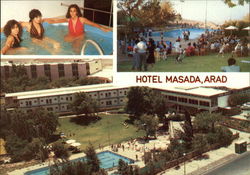 Views of the Hotel Masada Arad, Israel Middle East Postcard Postcard