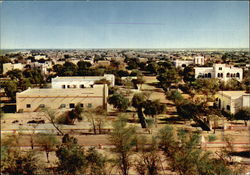 General View of Town and Countryside Postcard