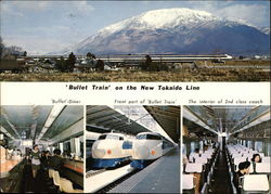 Bullet Train on the New Tohkaido Line Postcard