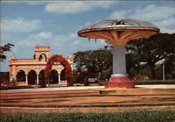 Vrindavan Garden Mysore, India Postcard Postcard