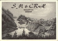 SM6 CRH Trollhattan, Sweden Postcard Postcard