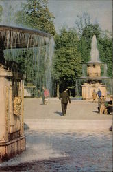 Roman Fountains Postcard