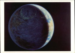 Earth from Space (1980) Postcard