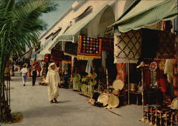 Moroccan Handicraft Postcard