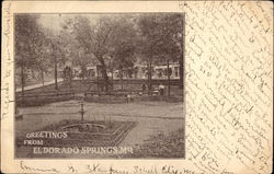 Greetings from El Dorado Springs Missouri Postcard Postcard